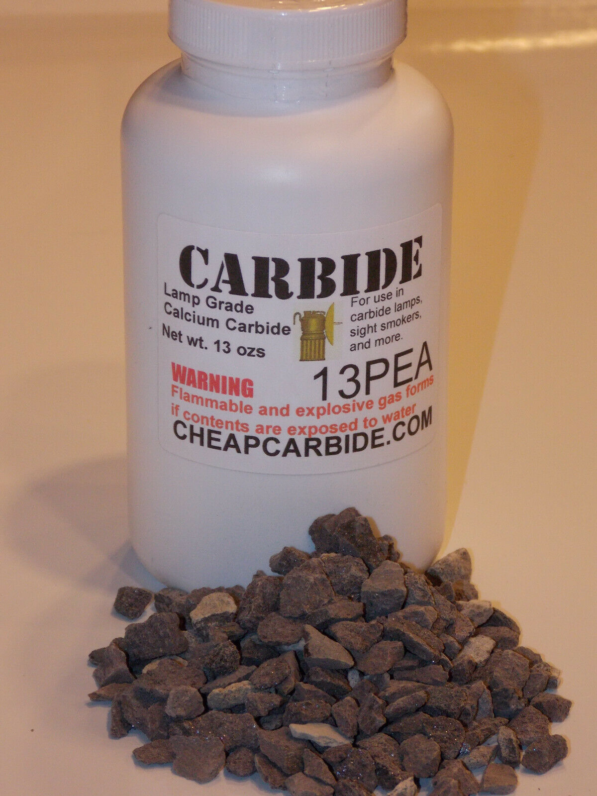 Calcium Carbide Pea Grade Lamp Miners 1lb Free Shipping!
